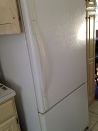 One of two refrigerator/freezers