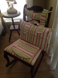 Rocker and more coordinating bedding