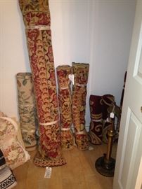 Variety of small rugs