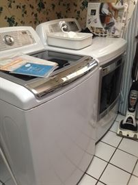 One of two sets of washers and dryers (Kenmore)