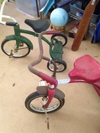 Vintage tricycles