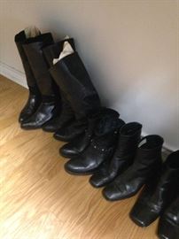 Black boots