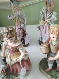 Variety of figurines