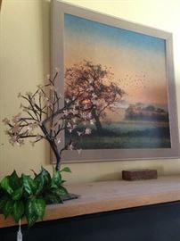 Framed photo from African travels