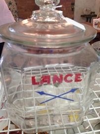 Vintage Lance hypothecary jar
