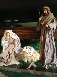 Mary, Baby Jesus, and Joseph