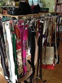 More belts and purses