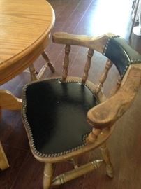 One of four matching chairs