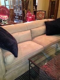 Two cushion sofa