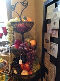 Three tiered display container - great for fruit