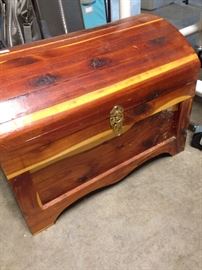 Small chest made of cedar