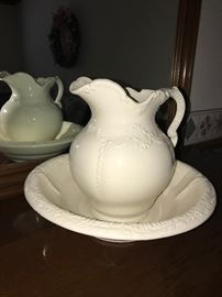 PITCHER AND BOWL