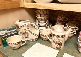 Cowboy Theme Dish Set