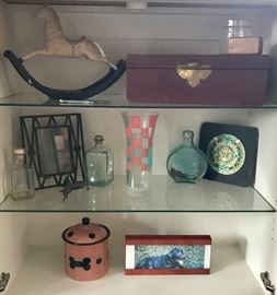 Decorative Pieces, Leather Box & more