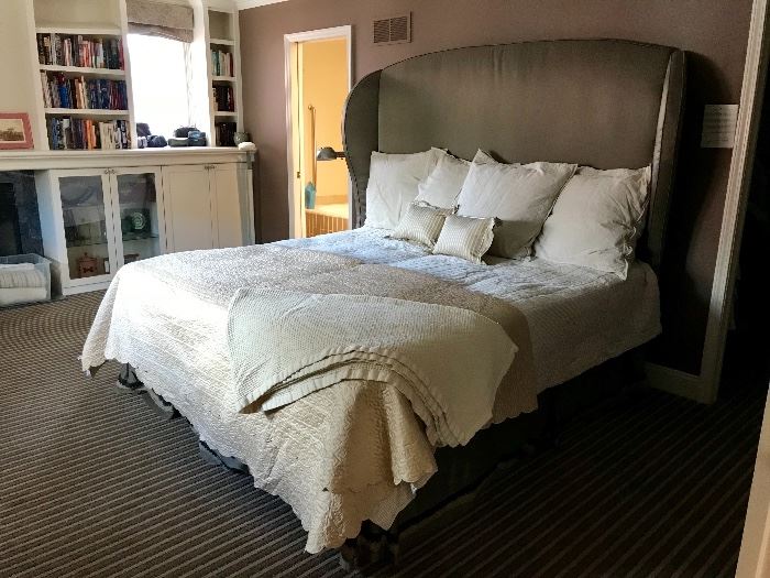 King Size Upholstered Headboard, Two Twin Lift Beds & More ( View Here: https://youtu.be/GiArtN1hYvE )