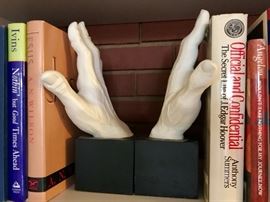 Hand Bookends