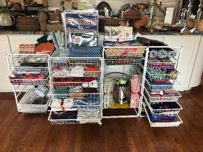 Large Selection of Quality Williams-Sonoma & Other Linens