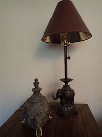 ELEPHANT LAMP / ELEPHANT JAR