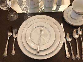 Vintage Noritake " TAHOE" Dinnerware Set ~ 40 Pieces