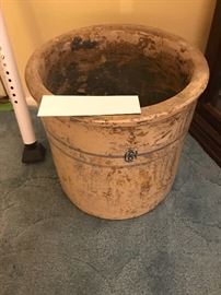 Large Weathered #6 Crock