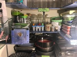 Assorted Cook And Bake Ware ~ Newer Gourmet Foods And Spices