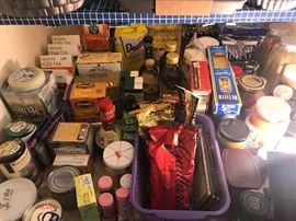 Assorted Cook And Bake Ware ~ Newer Gourmet Foods And Spices