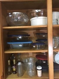 Assorted Food Storage Items