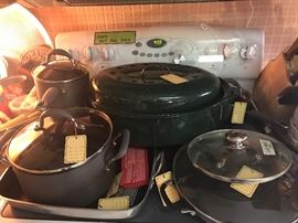 Assorted Pots And Pans