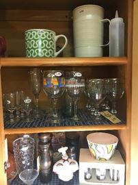 Assorted Glassware