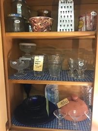 Assorted Glassware ~ Kitchen Items