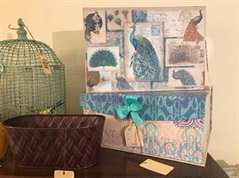 Assorted Boxes And Household Decor