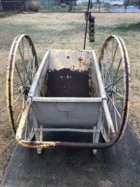 Old Jaeger Concrete Cart