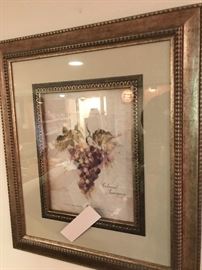 Wine Themed Framed Print
