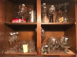 Assorted Bar Glassware