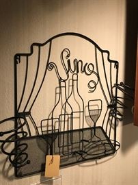 Metal Wine Bottle Holder