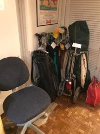Assorted Golf Clubs