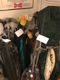 Assorted Golf Clubs