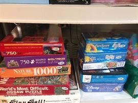 Assorted Toys, Games And Puzzles