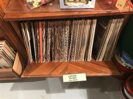 Vintage Records ~ $1.00 EACH ~ Rock N Roll And MORE! ~ Vintage Record Cabinet