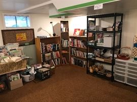 Assorted Craft Items, Books, Fabric, Craft Kits...MORE