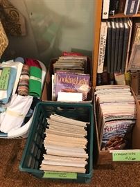 Assorted Craft Items, Books, Fabric, Craft Kits...MORE
