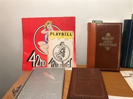 Assorted Books And Playbills