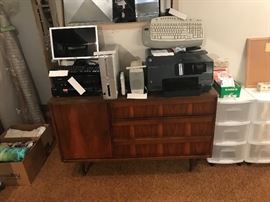 Danish Modern Dresser With Mirror