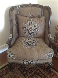 Marguerite chair (2)  32 w x 36 d x 41 high - $900 each or two for $1600.  Original price $4898 each
