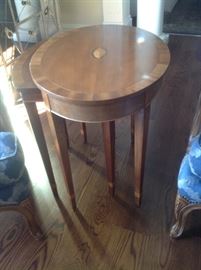 Wood inlay nesting tables -  $150...sold