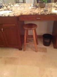 Wooden stool - $45