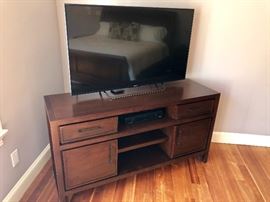 Console and television