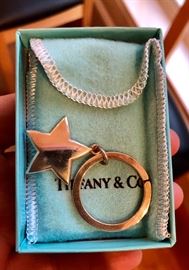 Tiffany retired star keychain