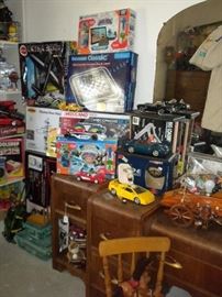 VINTAGE FURNITURE AND TOYS