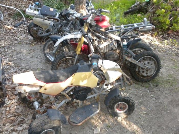 ATV'S AND MOTORCYCLES